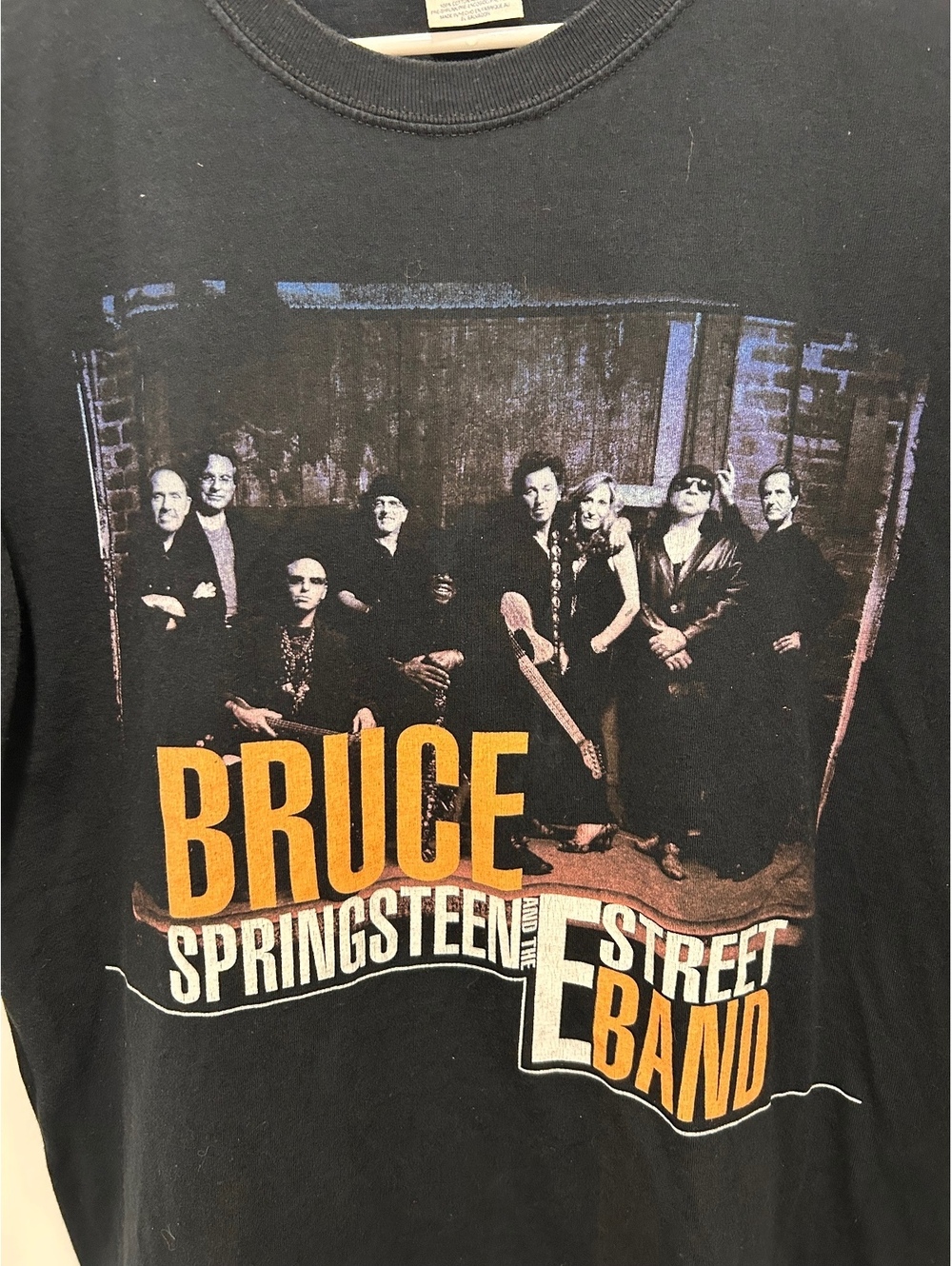 Bruce Springsteen and The E Street Band Vintage Graphic TShı